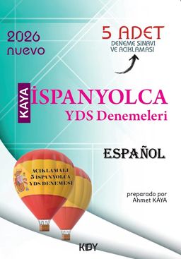 KİTAPYURDU DOĞRUDAN YAYINCILIK (KDY) «Kaya İspanyolca YDS Denemeleri» pdf indir